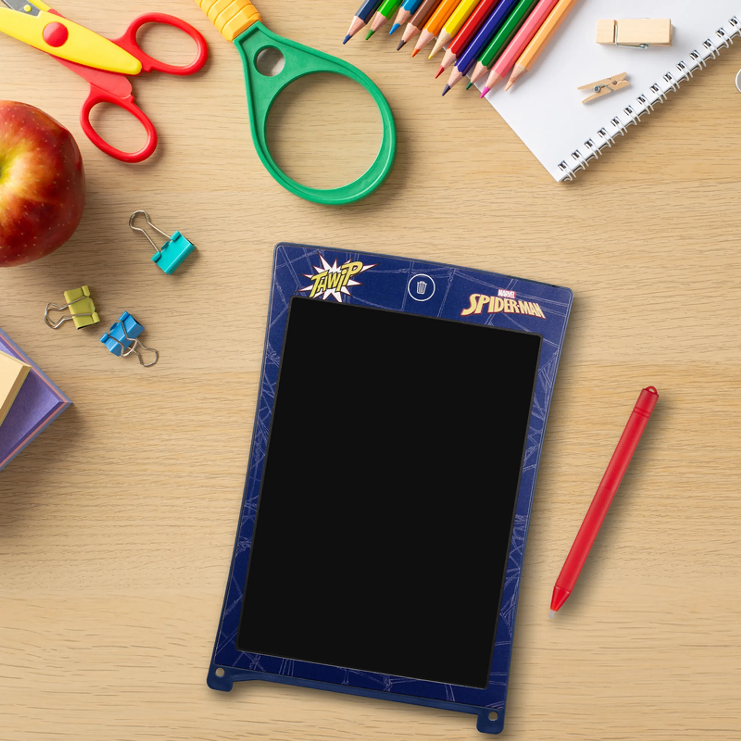 Spider-Man LCD Writing Pad - 3+ years With Stylus