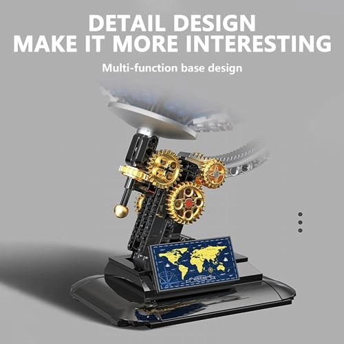 Spinning globe block toy - 14 years and up 1455 pieces