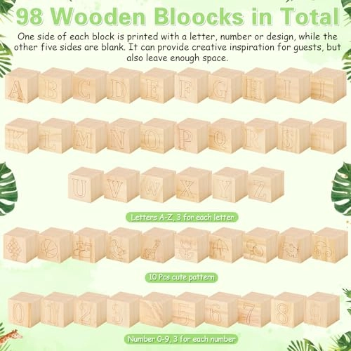 Baby Shower Blocks - 12 years and up 136 pieces