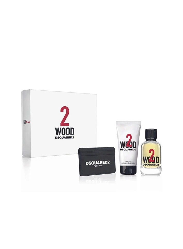 Dsquared2 2 Wood Eau de Toilette 75ml Gift Set