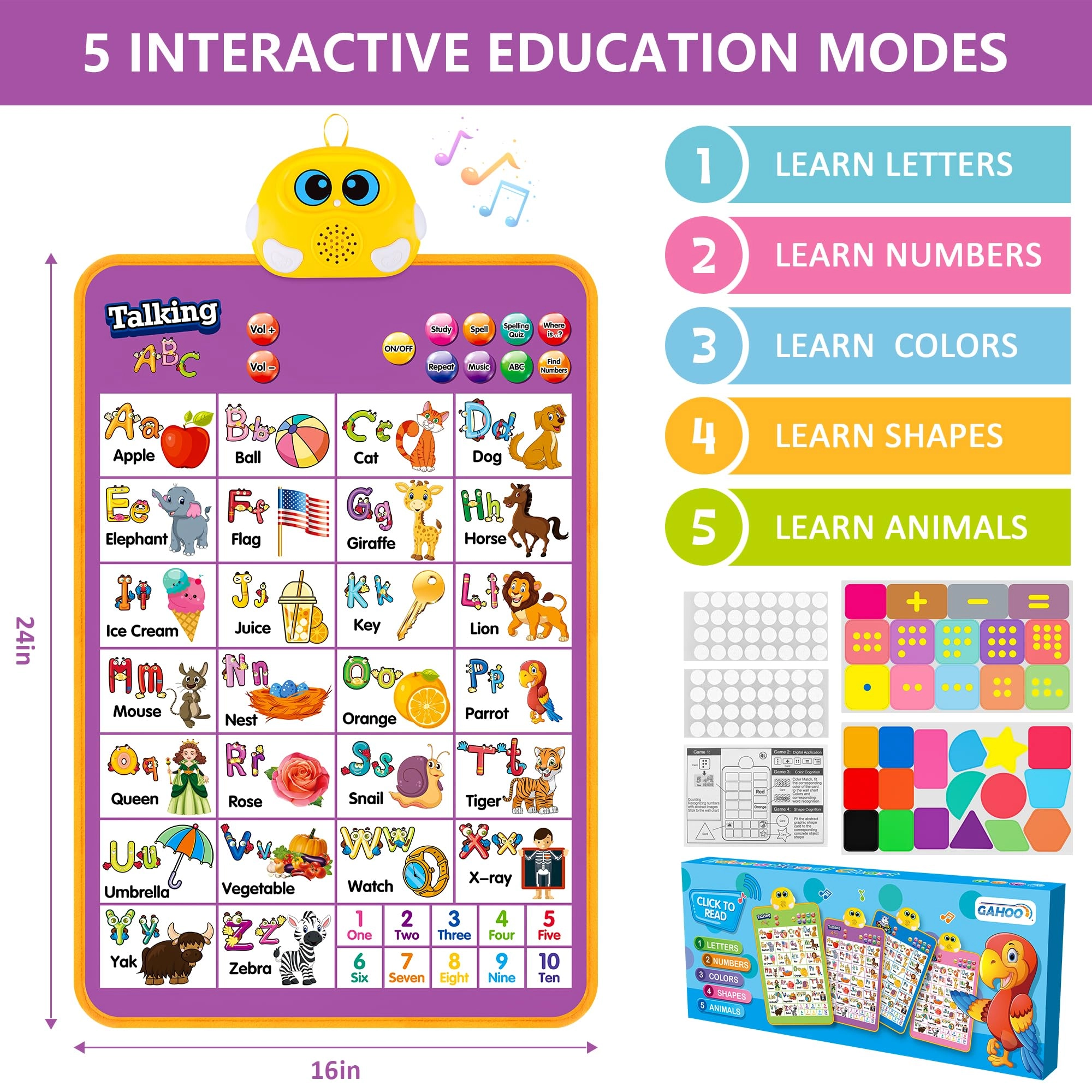 Alphabet Wall Chart - 2-4