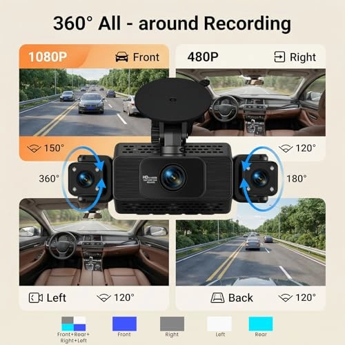 Dash Cam 1080P X 1080P