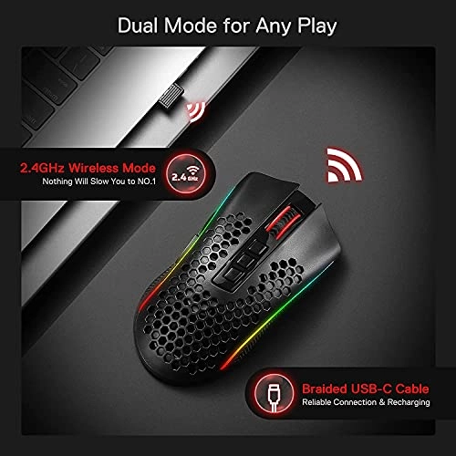 M808 Storm Pro Gaming Mouse - Wireless