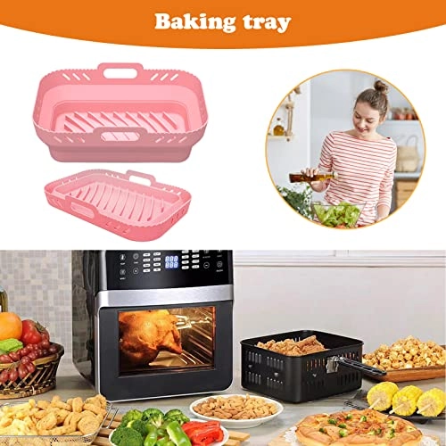 Silicone Air Fryer Tray - 2 piece(s)
