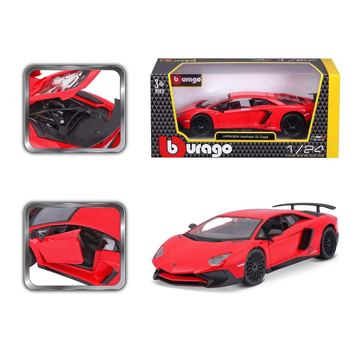 Lamborghini Aventador Lp750-4 Sv - 1:24