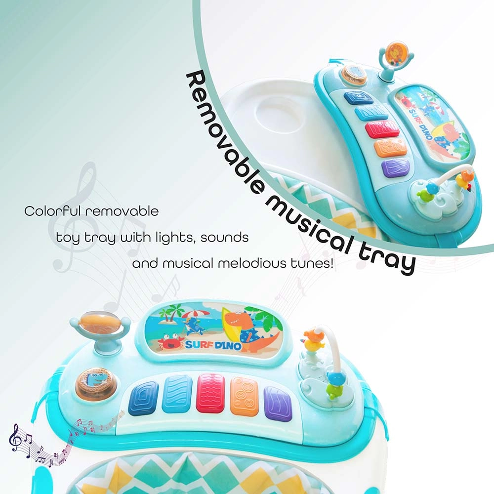 Baby Push Activity Walker - Blue 6 months & above