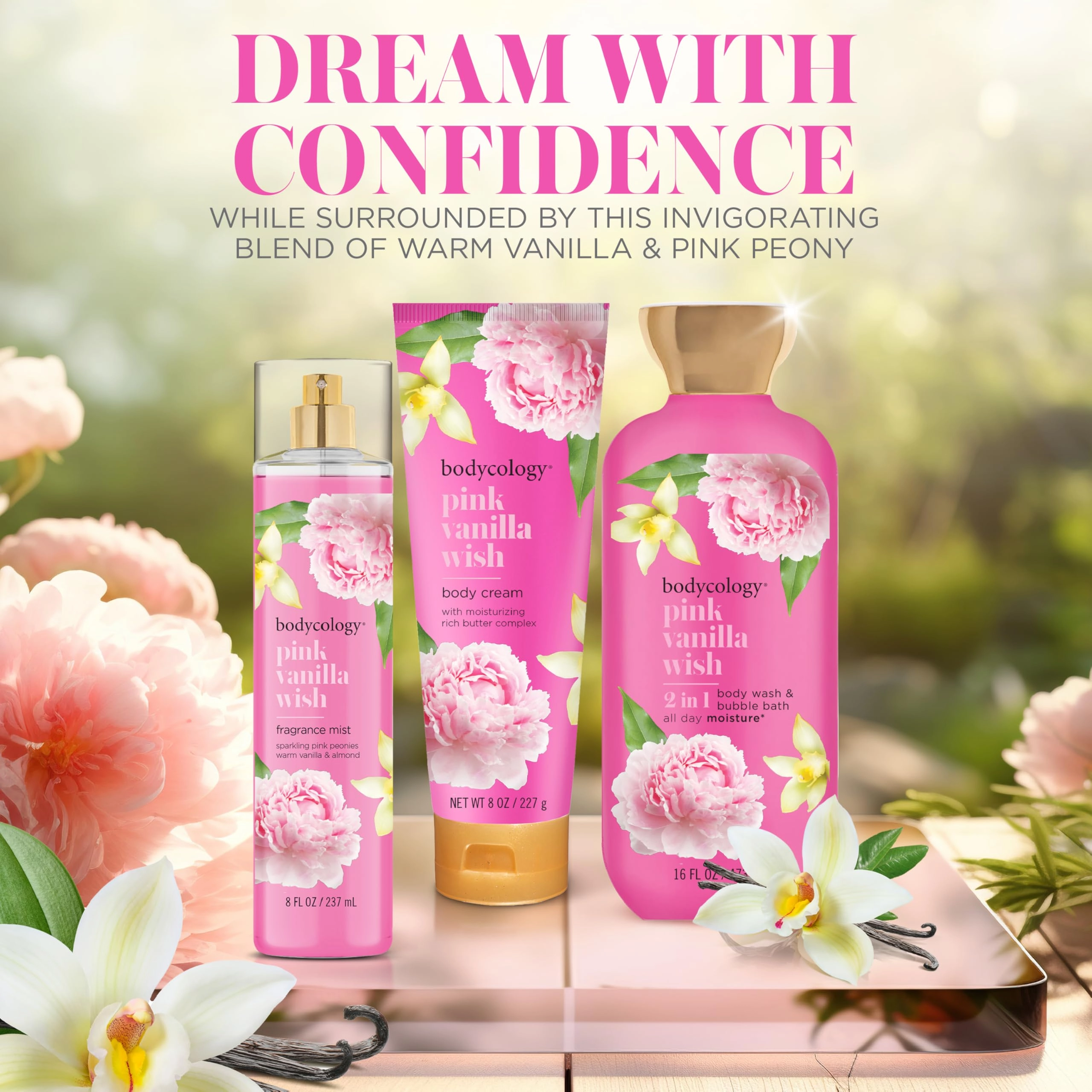 Pink Vanilla Wish - 8 Fluid Ounces