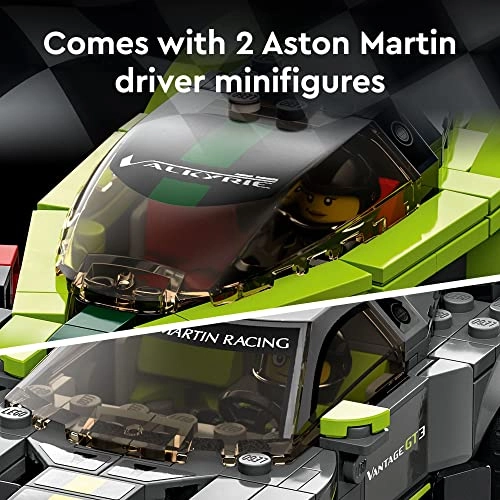 Aston Martin Valkyrie AMR Pro + Aston Martin Vantage GT3 (76910)