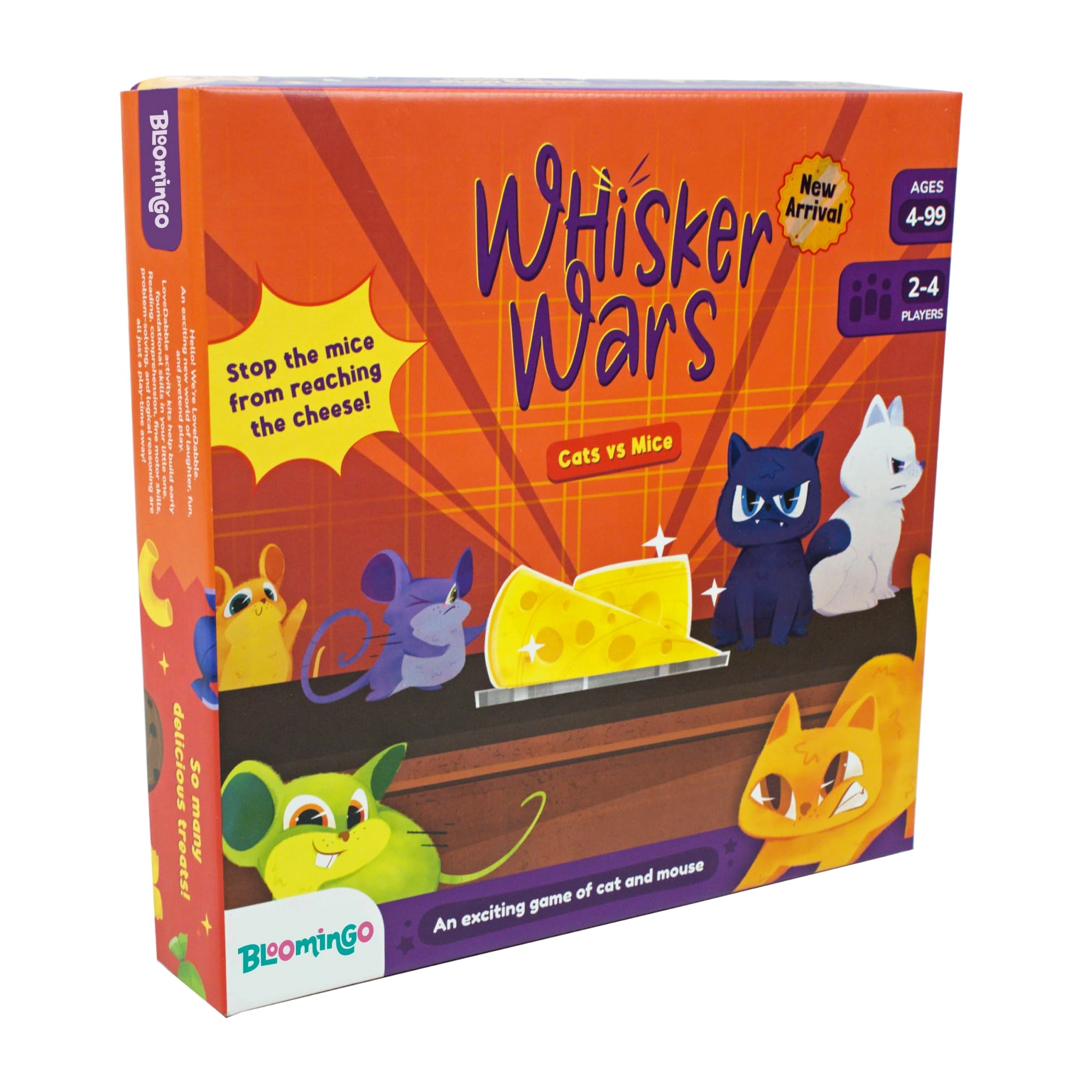 Bloomingo Whisker Wars: Fun Cat & Mice Battle Game