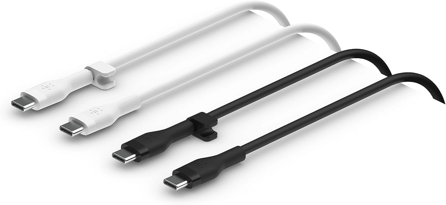Belkin BoostCharge Flex Cable USB-C to USB-C 1m Silicone (2-Pack)