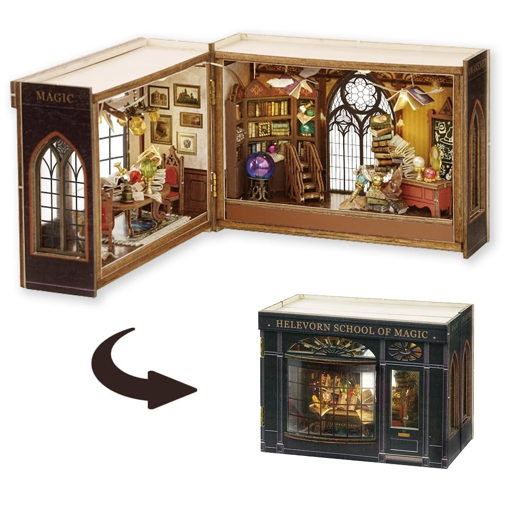 Miniature Dollhouse Kit - Warm House 1:32