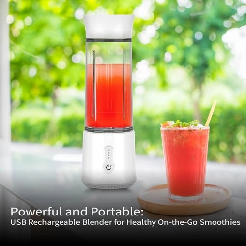B0BLZCTBBX - Portable Rechargeable Blender