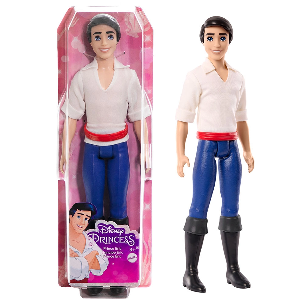 Prince Eric Fashion Doll - poseable molded hair Ages 3+