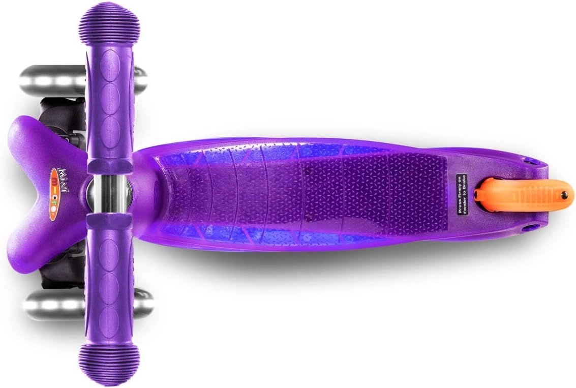 Mini Classic 3-Wheel Kick Scooter – LED
