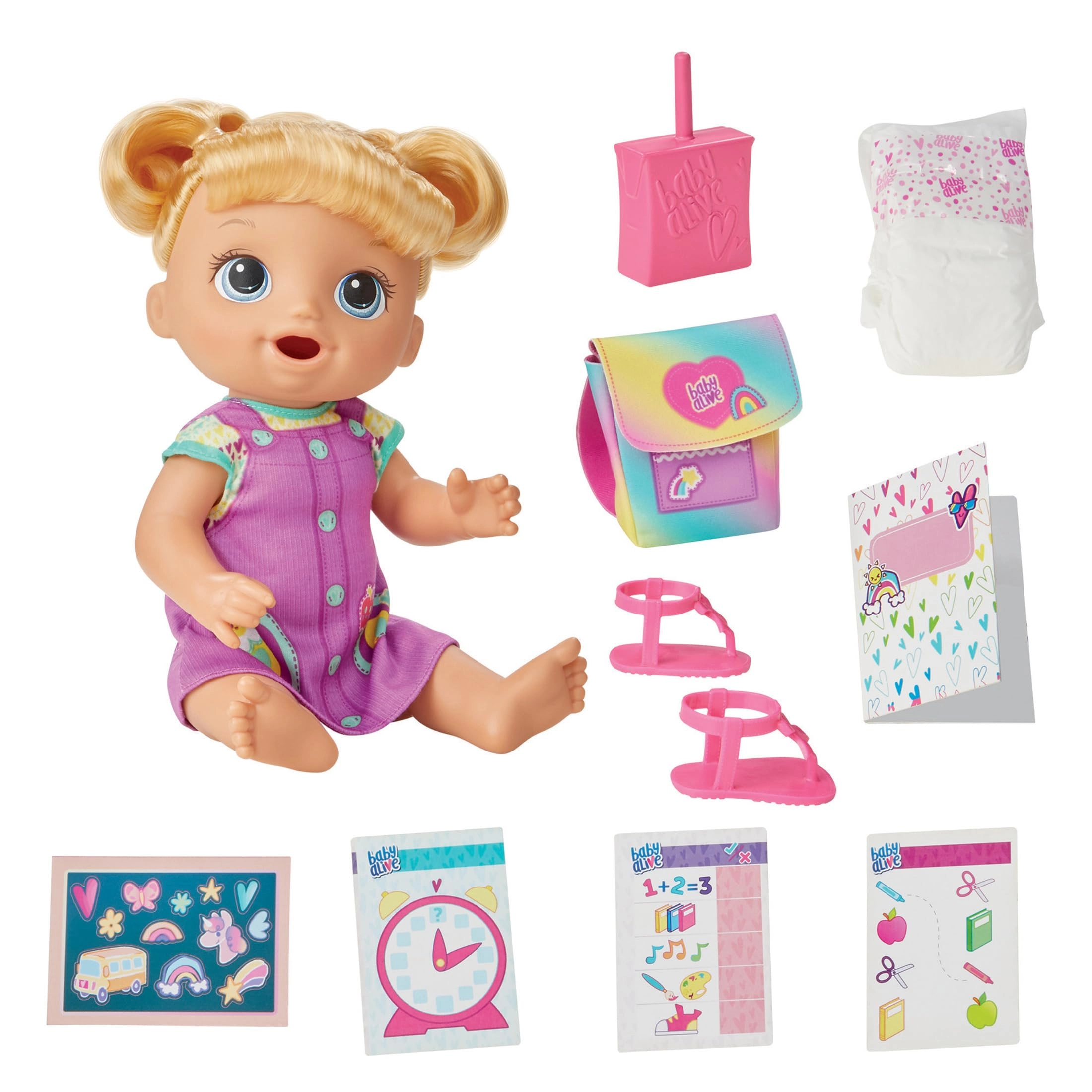 Hasbro Time for School Baby - 12 Inch Blonde Hair Ages 3+