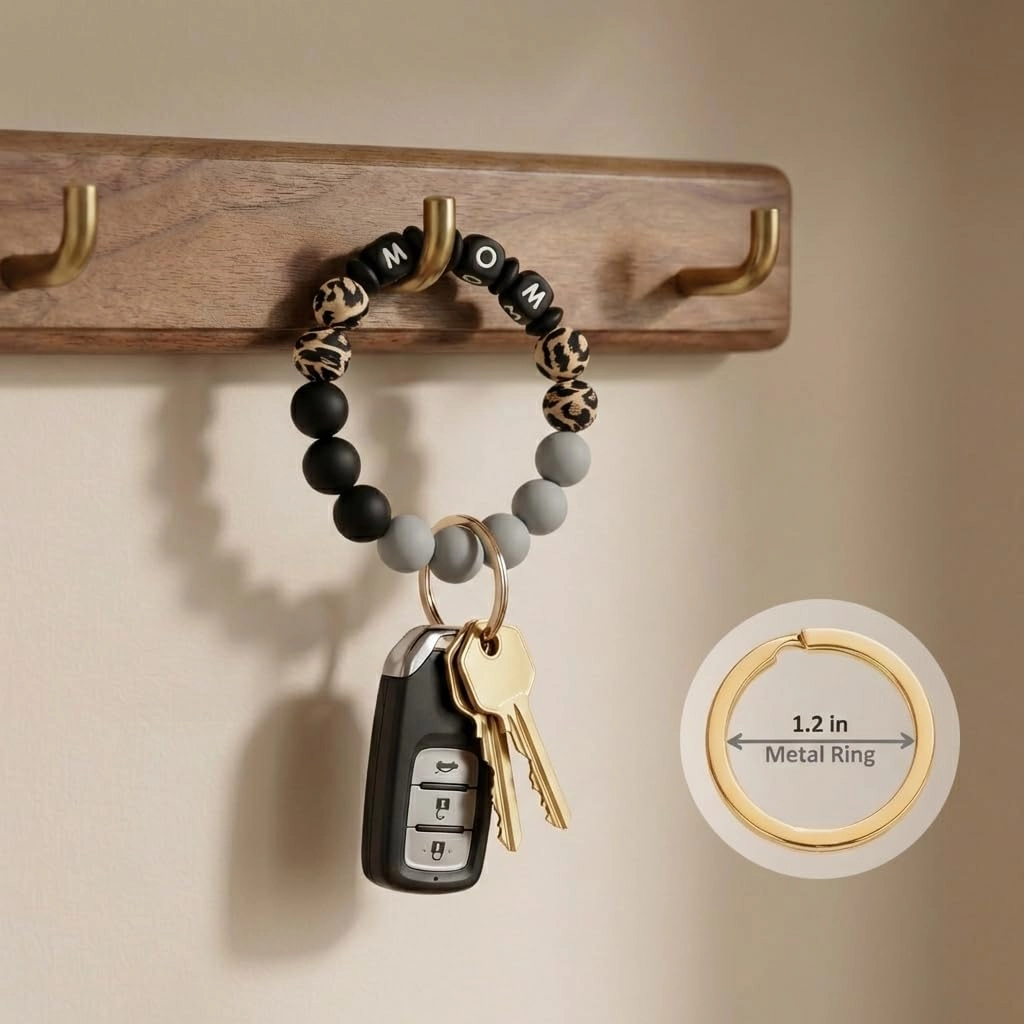 Key Ring Bracelet - Car