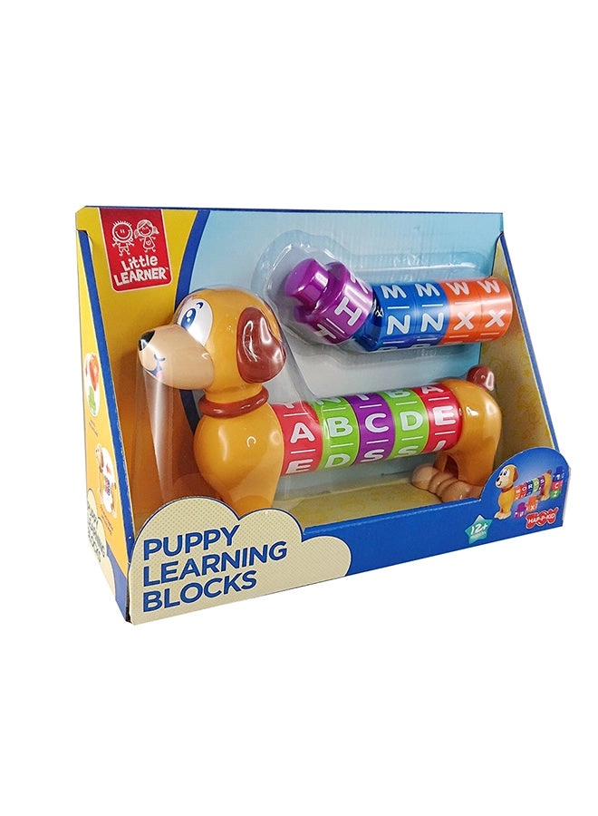 Happy Kids Puppy Learning Blocks - 12 months and up 10 piece(s)