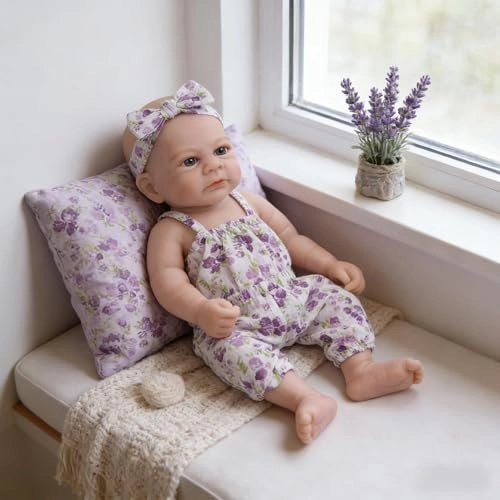 Reborn Baby Doll - 12 inch Vinyl Girl Ages 3+
