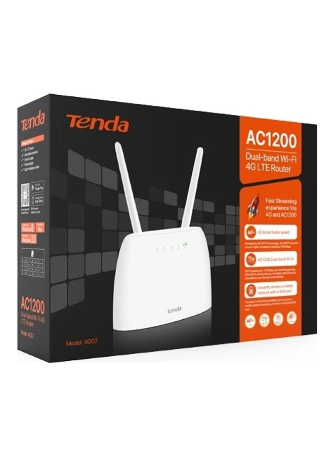 4G07 - 4G WiFi 5 AC1200