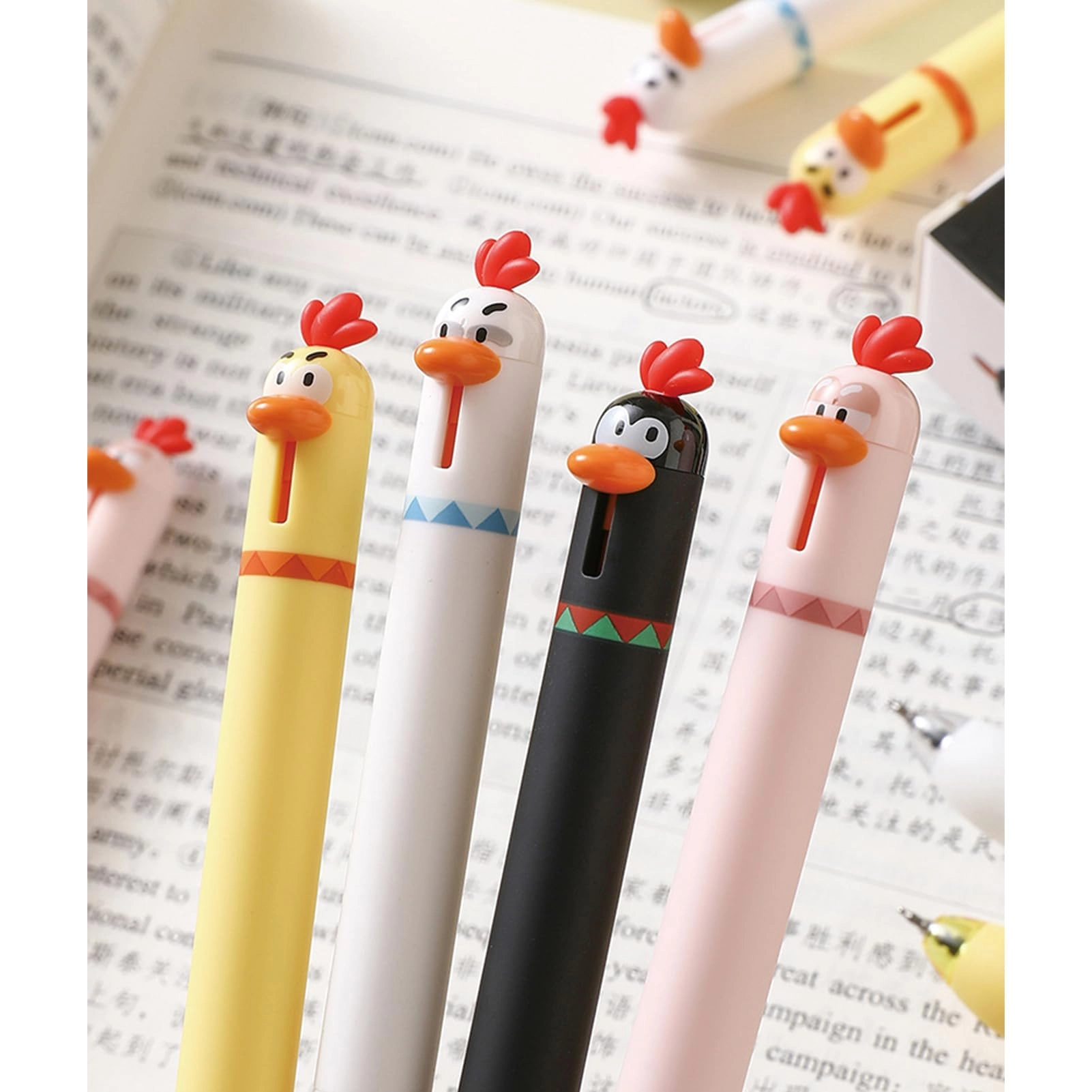 Gel Pen - 4Pcs 0.5mm