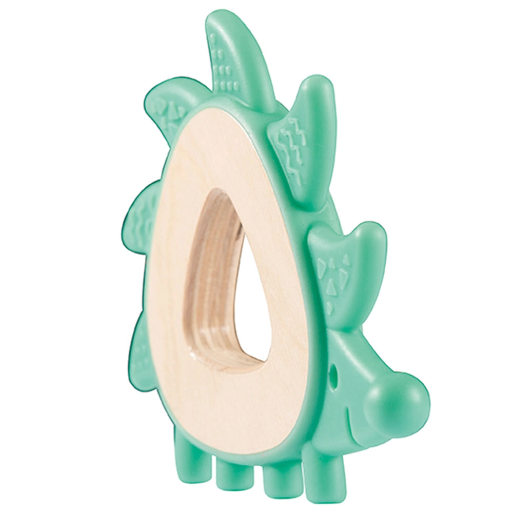 Teether Hedgehog - Green FSC Certified