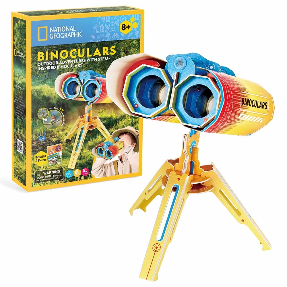 National Geographic Binoculars 3D Puzzle (527-DS1083H) - 49 pcs