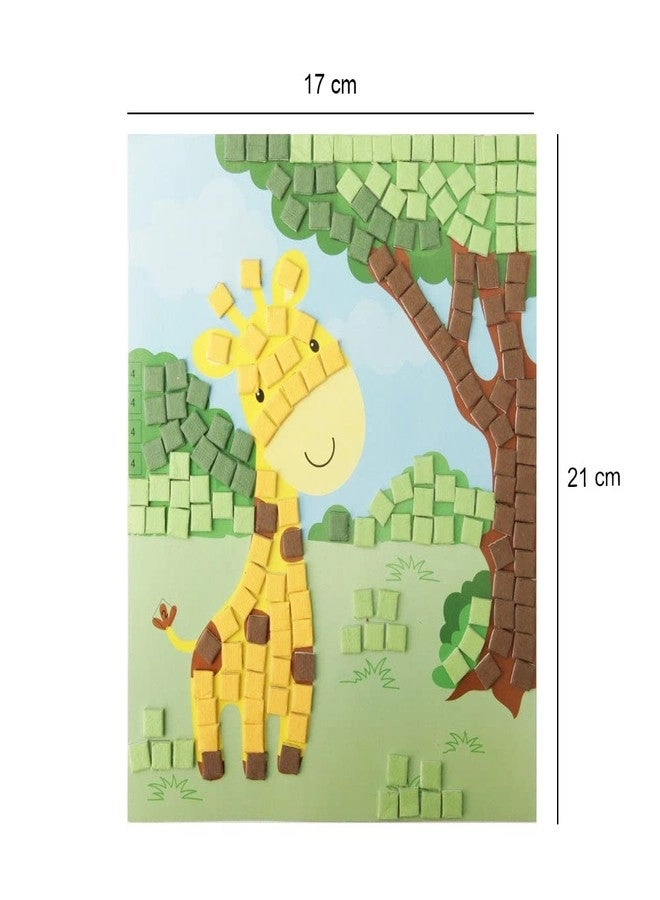 Mosaic Art Decor Peel & Stick - Giraffe