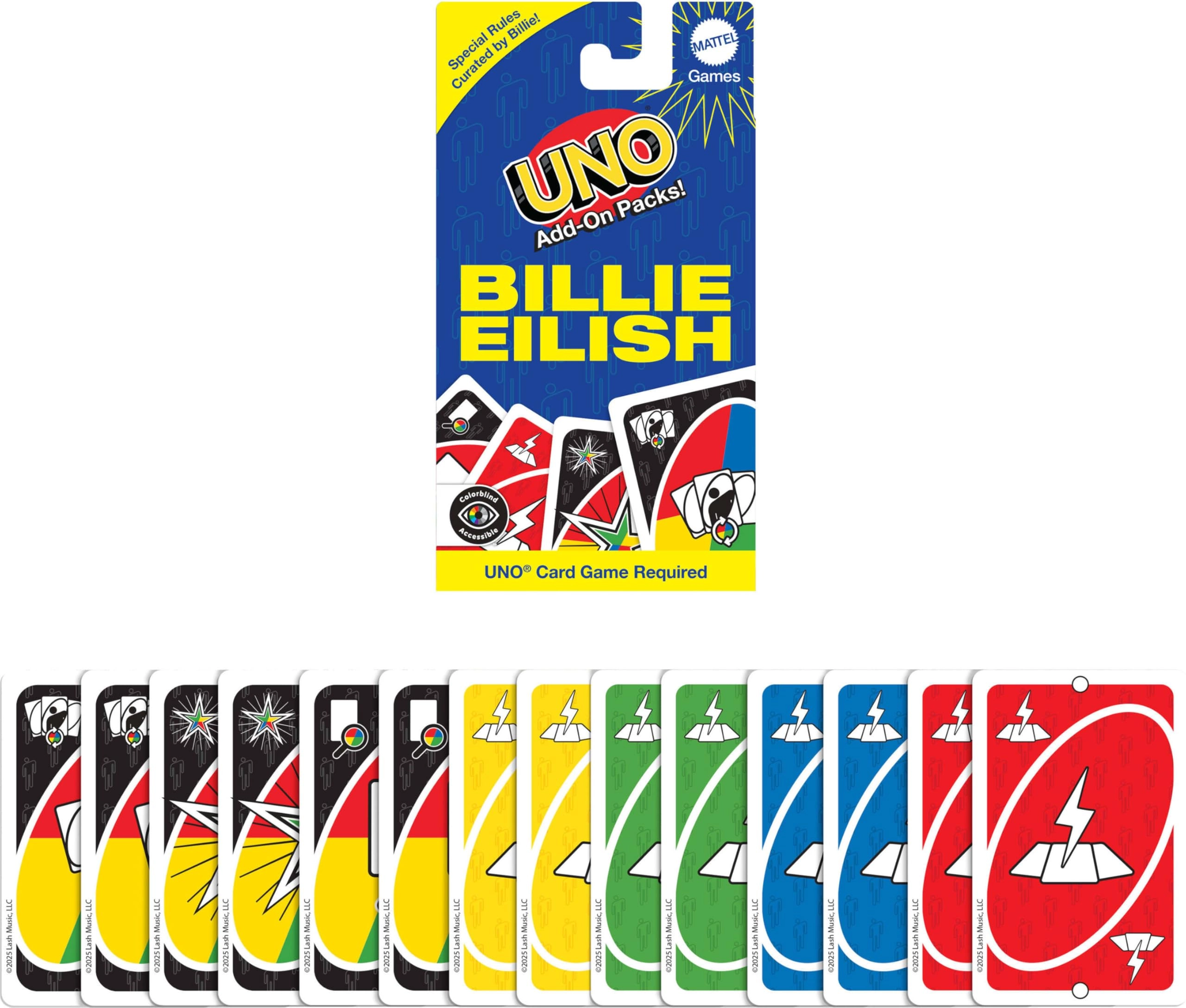 Mattel Games UNO: Billie Eilish Add-On Pack