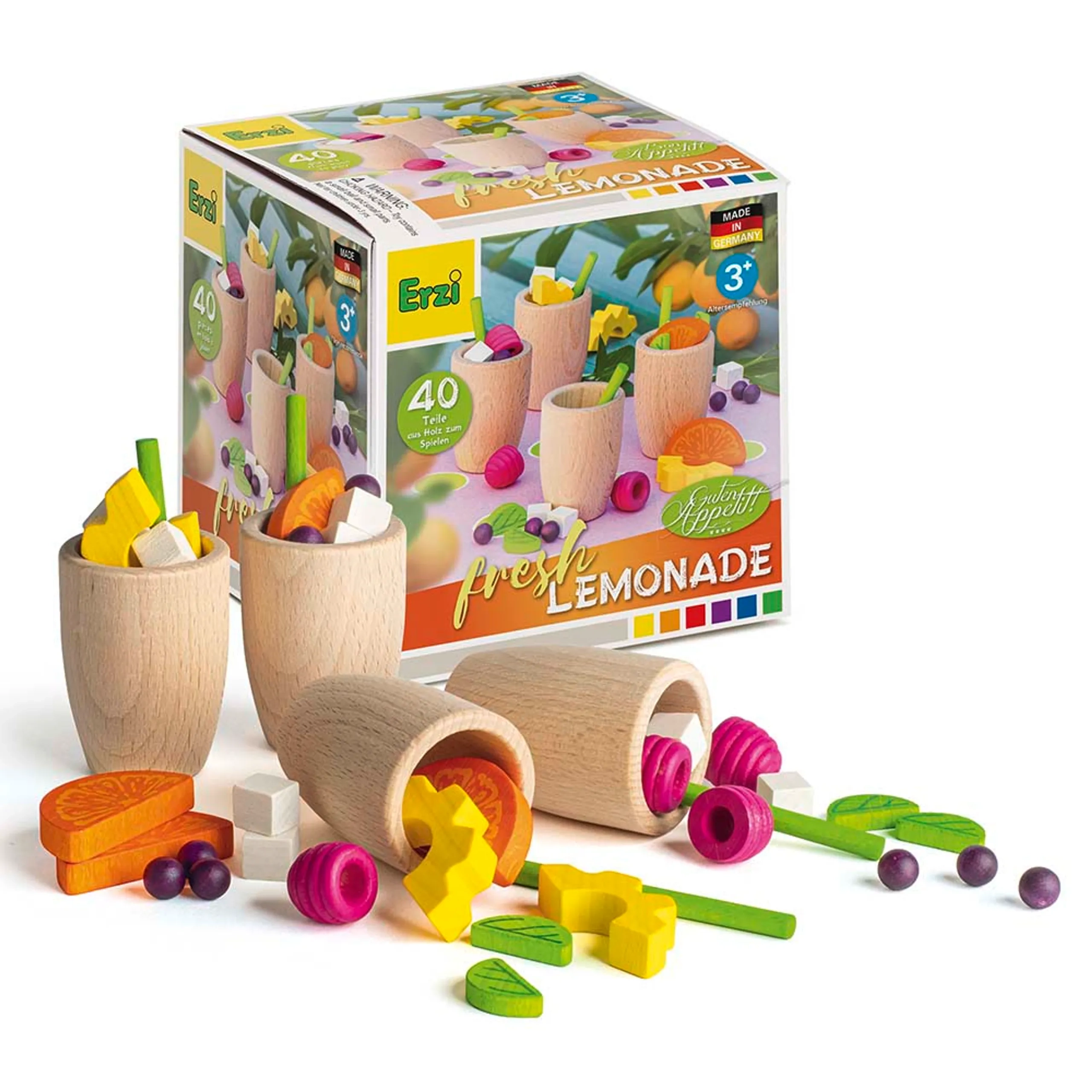Wooden Fresh Lemonade Toys - Suitable for 3 years & above 40 pieces