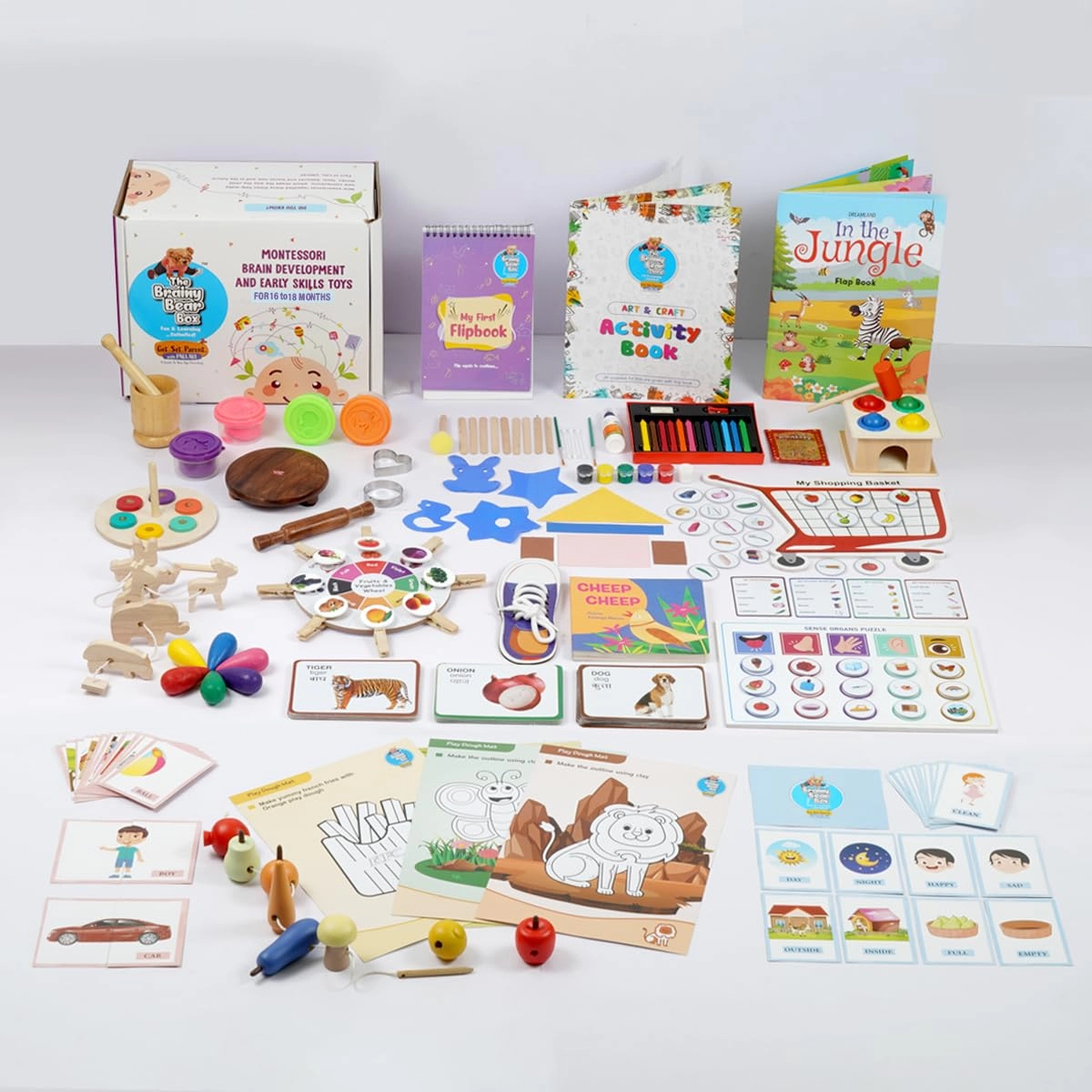 Get Set Parent Subscription Boxes - 4-24 Months 7 pieces Pack