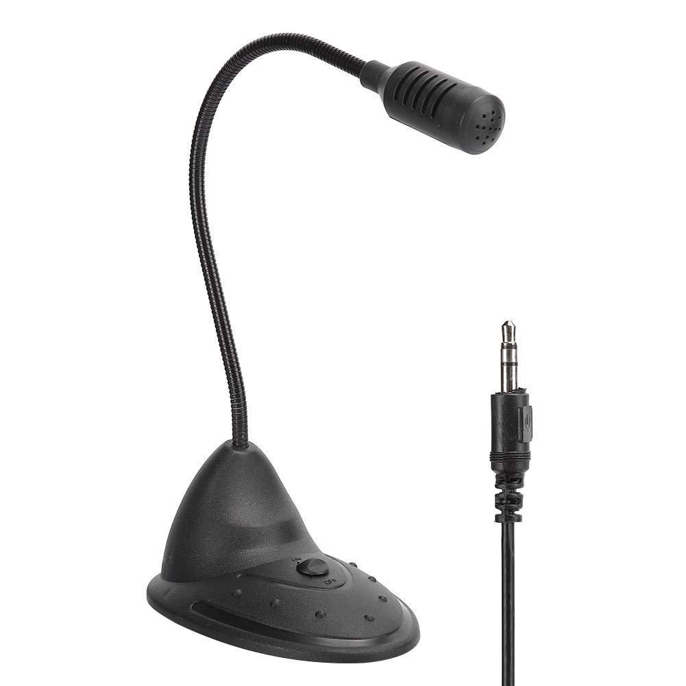ENDTBNIFJ PC Microphone 3.5mm-Mini-Jack Microphone