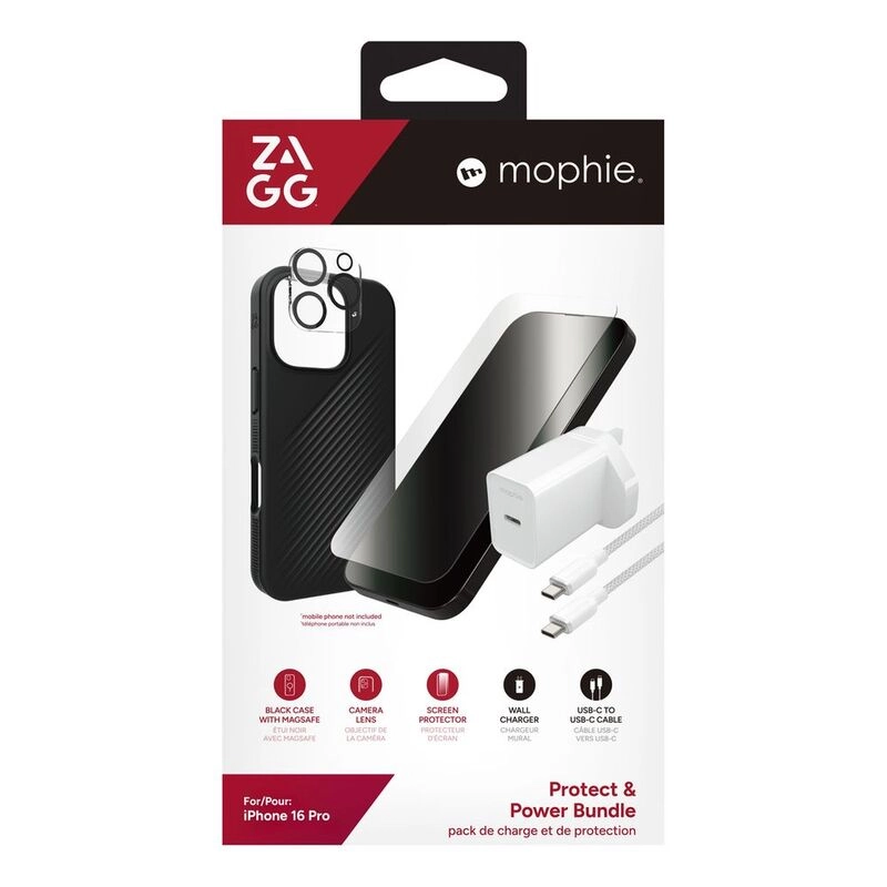 Luxesnap - iPhone 16 Pro + Glass Elite + IS Glass Elite Camera + Cable & Power