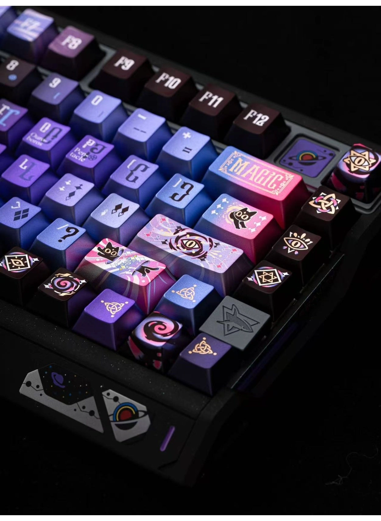 Keycaps Set - 144-Key PBT Dye-Sublimation