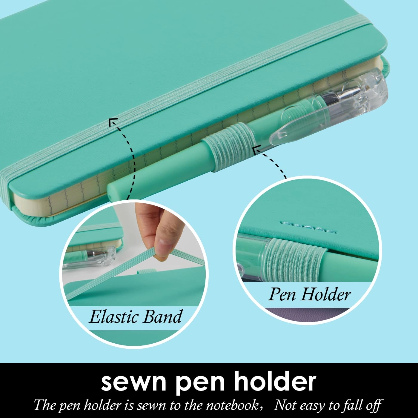 Small Notebook Journal - 68 Sheets 3 Pack Ruled