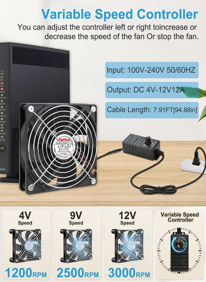 Small Box Fan - 120mm
