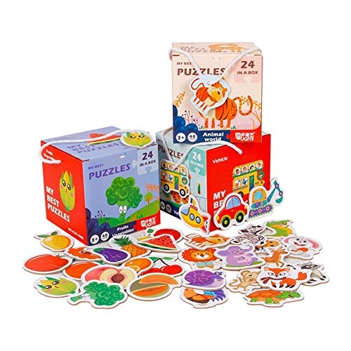 Cognitive Puzzle Jigsaw - 4-6 Years Old 48 pieces