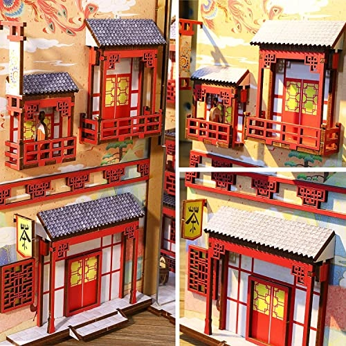 Book Nook Kit - 1/32 Wood Dreaming of Dunhuang