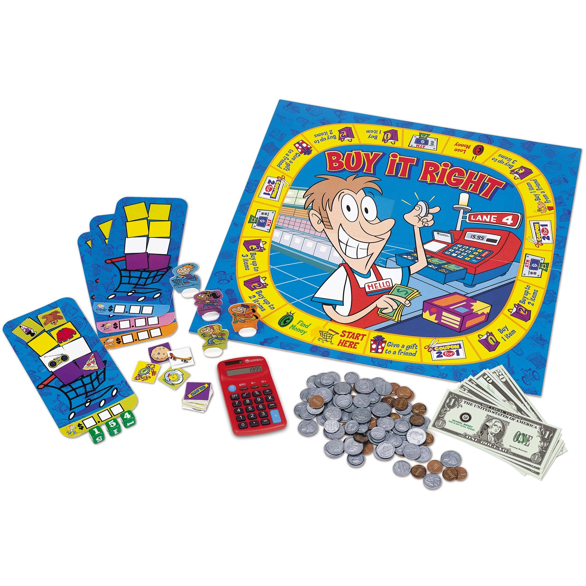Learning Resources Buy It Right Shopping Game - 6 years and up 1 pieces