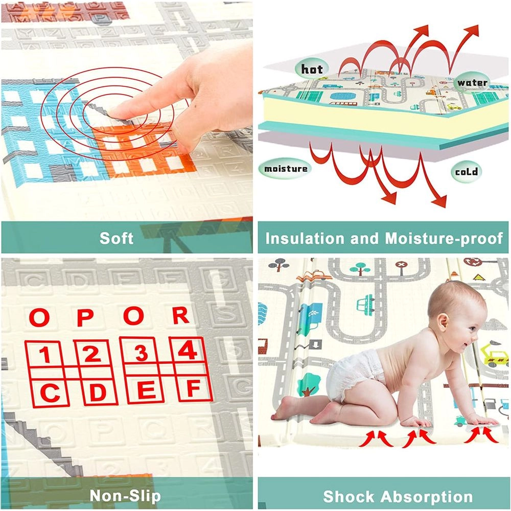 Foldable Waterproof Playmat - Suitable for 6 months & above