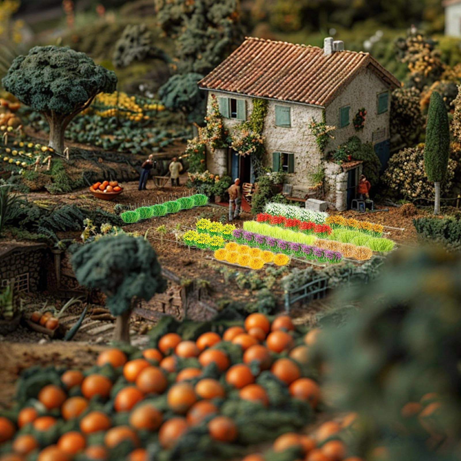 Flower Cluster - 140Pcs 1:35/1:48/1:72/1:87