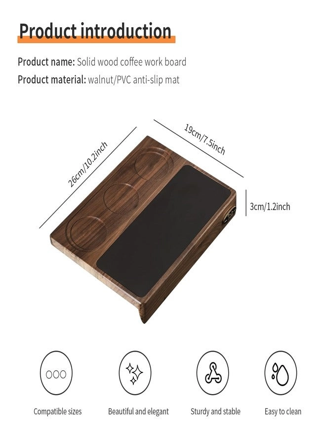 Corner Coffee Tamper Mat