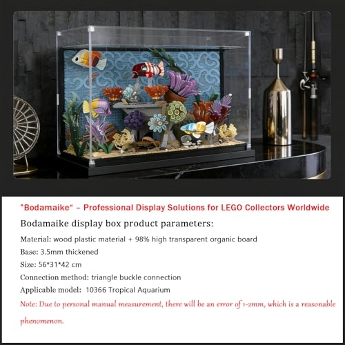 Acrylic Display Case (10366) - Dustproof Transparent Box