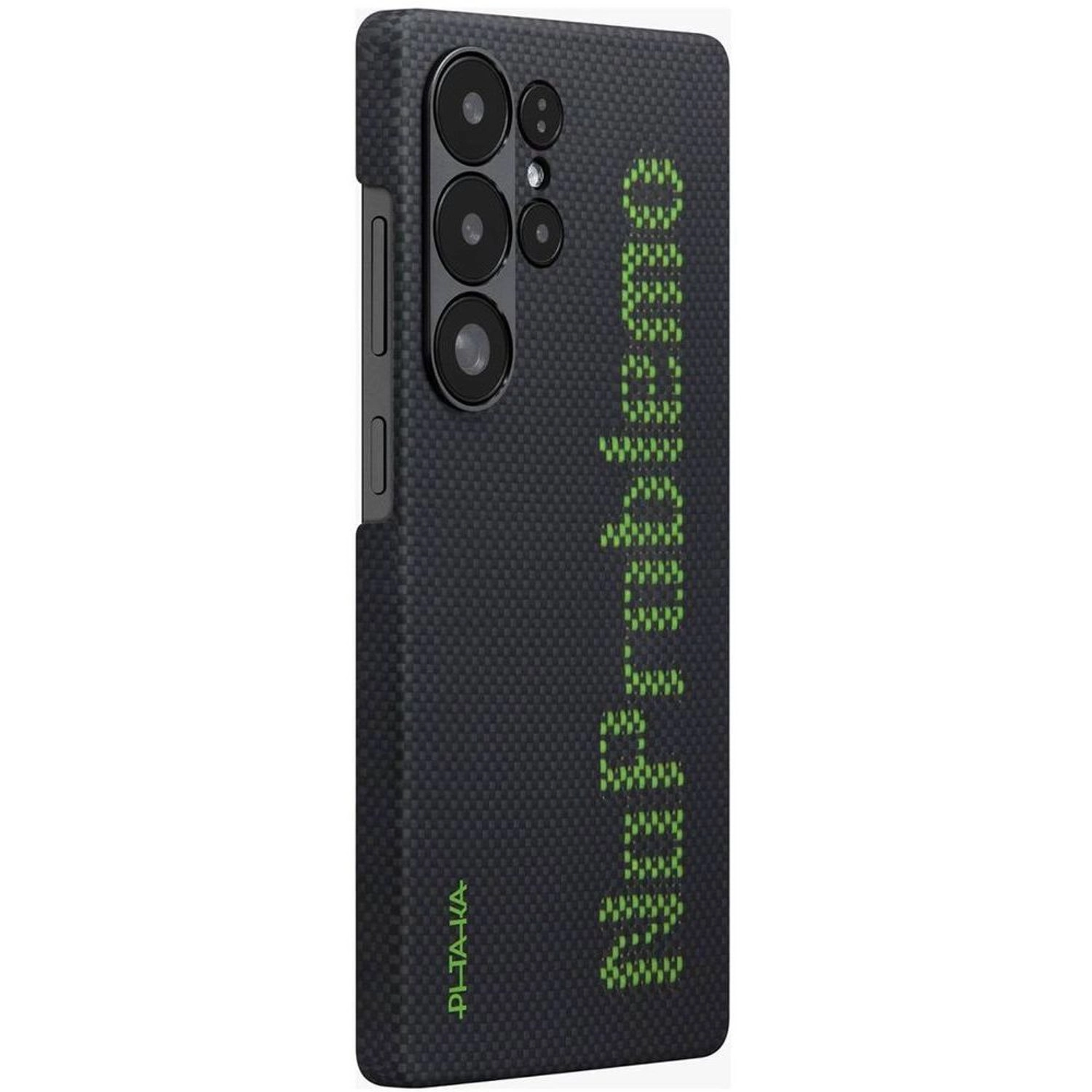 Tactile Woven Back Cover Mobile Case with MagSafe for Samsung Galaxy S25 Ultra