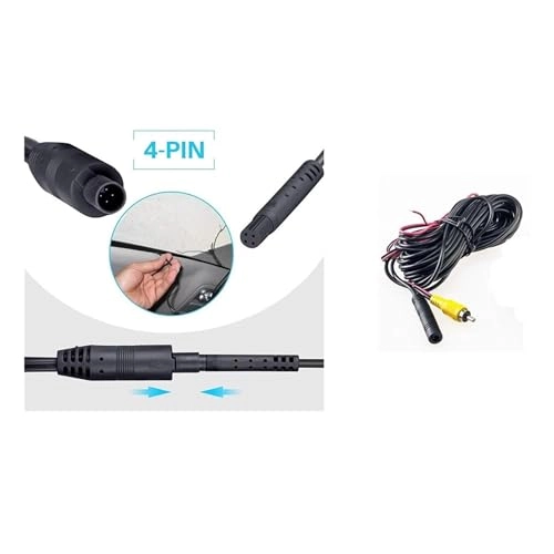 Reverse car rear view camera - Night vision Wired 720 x 540 pixels