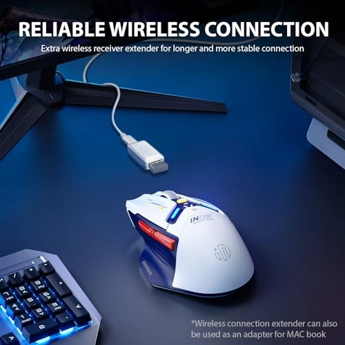 IN9 Tri-mode Wireless Mouse - Wireless