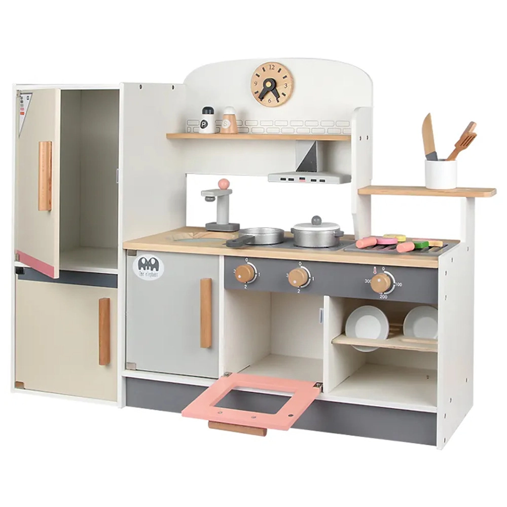 Wooden Kitchen Kids Toy Playing Set (GF-MSN21009)