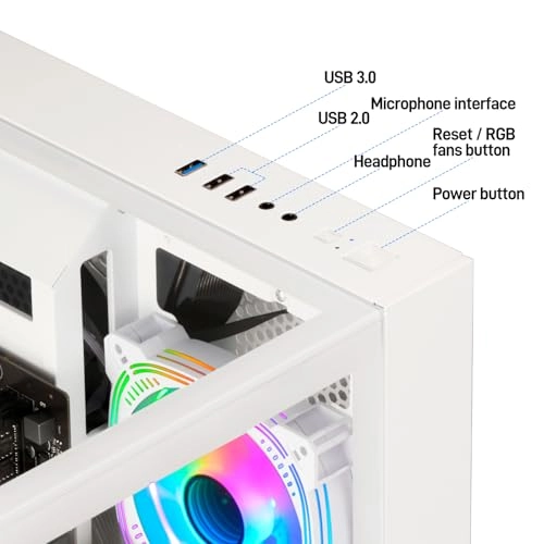 Prebuilt Gaming PC - Ryzen 5 3500X 16G DDR4 512G SSD