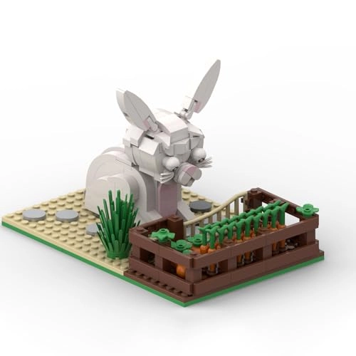 Country Bunny and Garden Building Blocks Set - 341 pcs