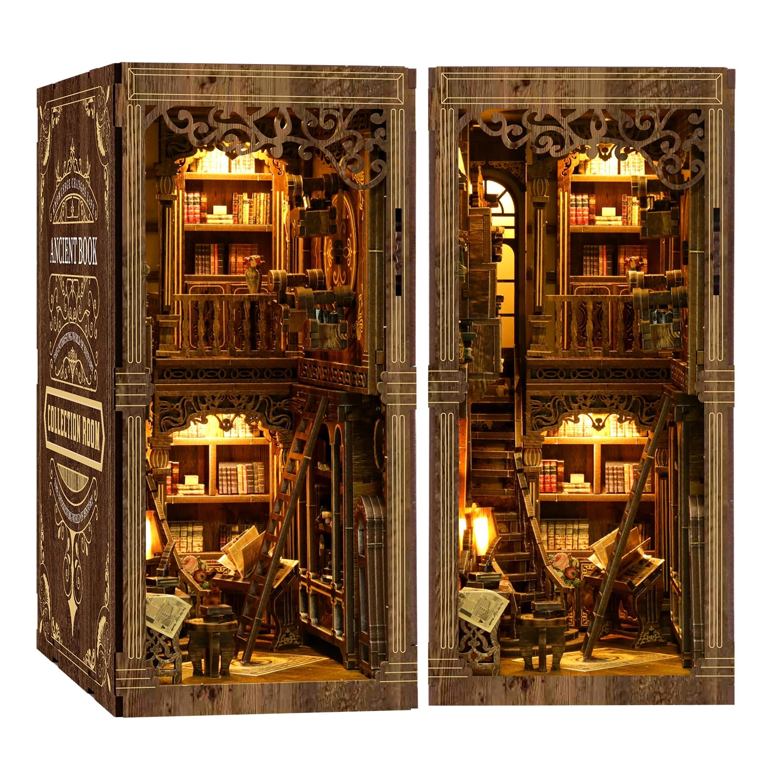 THRIVINGIVAN Book Nook Kit - astronomy museum