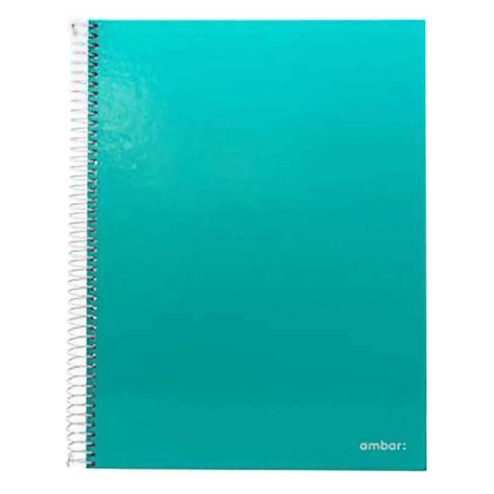 Ámbar School Notebook A4 Hardcover - Lined 120 Sheets